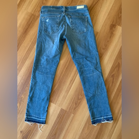 AG Adriano Goldschmied Stilt Crop Cigarette Crop Size 26. Super soft! - Picture 5 of 12